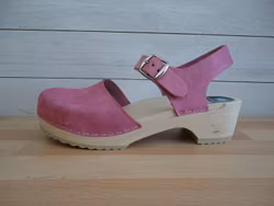 Cornelia träsko Sandal  Rosa Nubuck