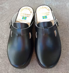 Remtoffel herr mjuk svart
