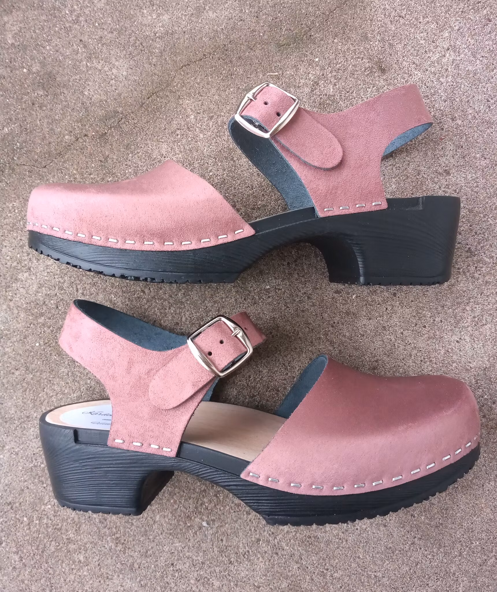 Cornelia, mjuktoffel ljunglila "nubuck"