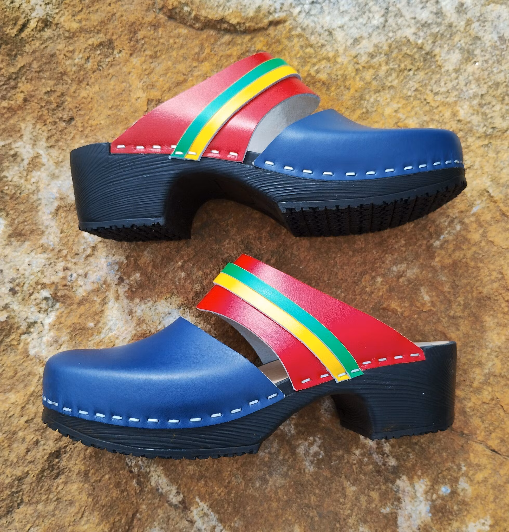 Ellen i de Samiska färgerna.            💙♥️💚💛