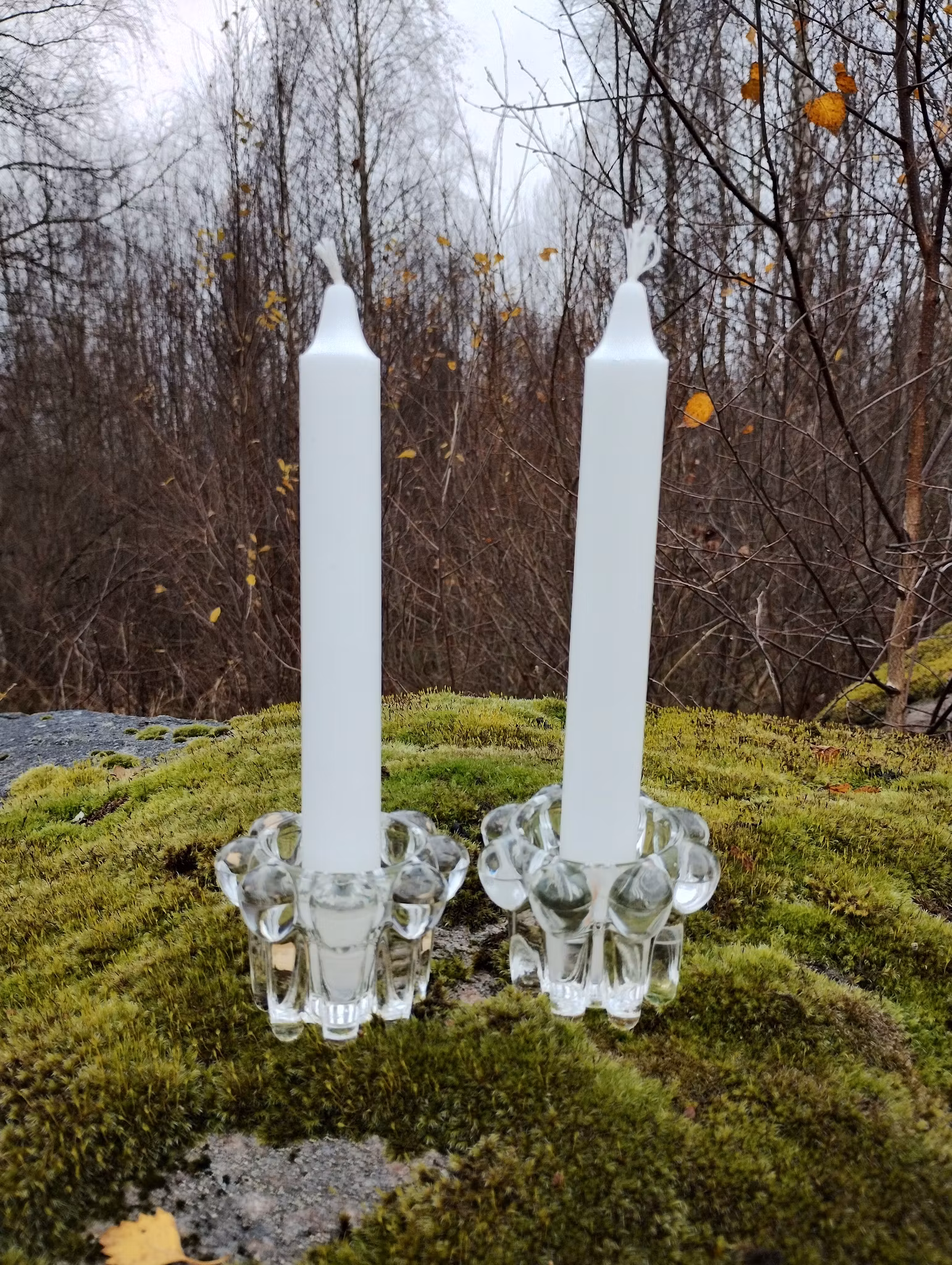 Vintage retro ljusstakar