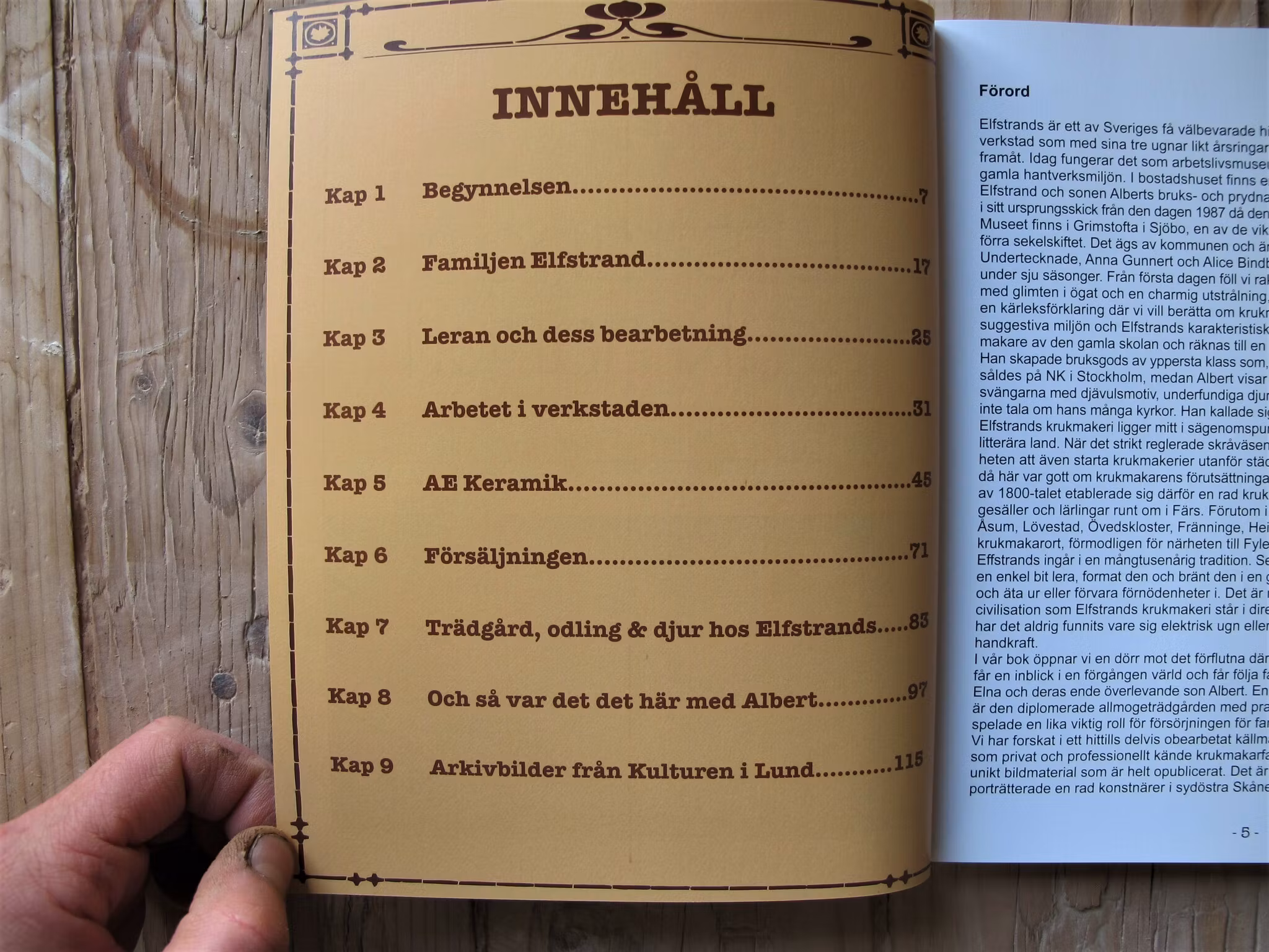 En berättelse om Elfstrands krukmakeri