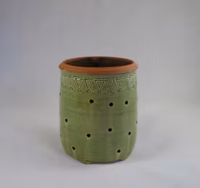 Bestickhållare med mönster