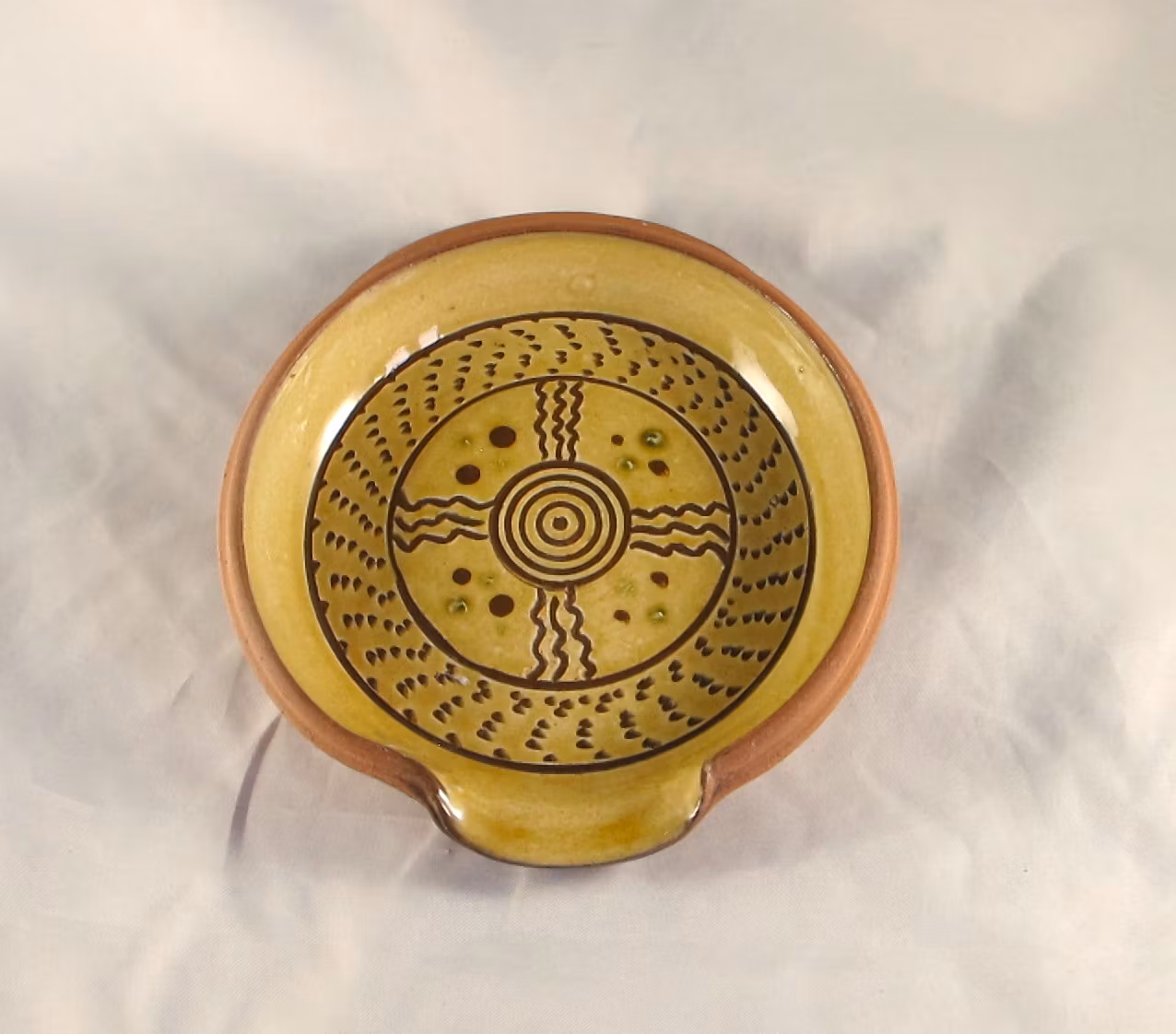 Dekorerat skedfat
