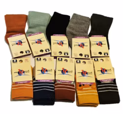 10 Par Barn-Baby strumpor 0-6 månad (14-16)