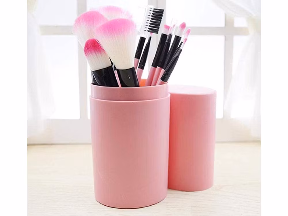 Makeupbørstesæt - Et sæt professionelle makeupbørster, 10 stk.