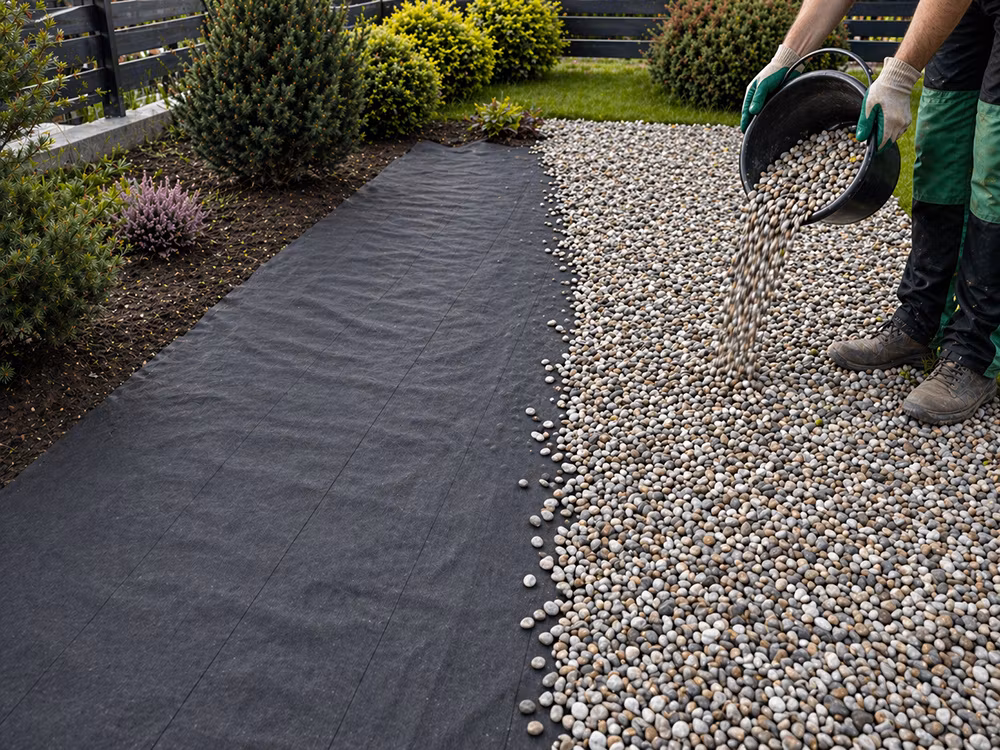 Marktäckväv 50g 1,5x30m – Ogräsduk svart | Agrotextil