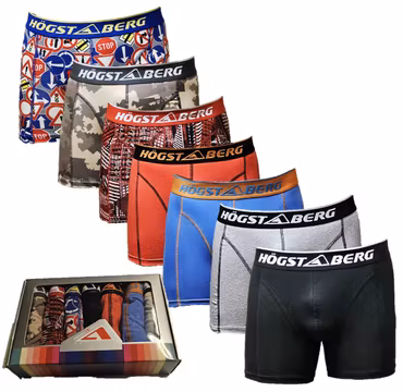 7 Pack Högstaberg Boxer Shorts-Kalsonger