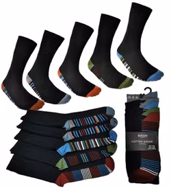 5 Par Exklusiva Herr strumpor