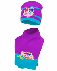 Shimmer and Shine mössa och halsduk set 48/51CM