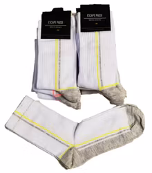 12 Par Tennis Strumpor Storlek 40-45