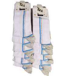 12 Par Tennis Strumpor Storlek 40-45