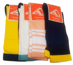 4 Par Tennis Strumpor Färgglada Storlek 36-40