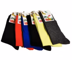 6 Par Dam Strumpor-Socks Storlek 35-38