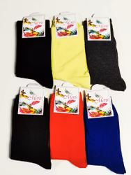 6 Par Dam Strumpor-Socks Storlek 35-38