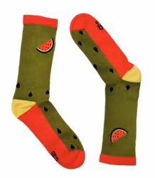 1 Par Tennis Strumpor Färgglada Storlek 36-40