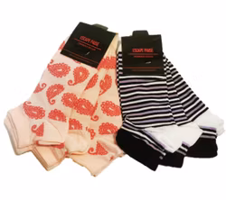 6 Par Ankelstrumpor Strl-36-40