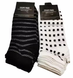 6 Par Ankelstrumpor Strl-40-45