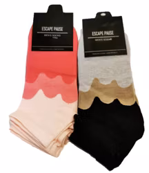 6 Par Ankelstrumpor Strl-40-45