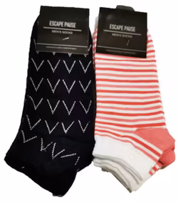 6 Par Ankelstrumpor Strl-40-45