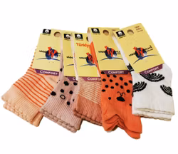 5 Par Barn-Baby strumpor 0-3 månad