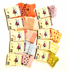 10 Par Barn-Baby strumpor 0-3 månad