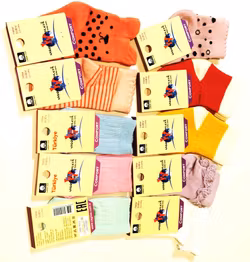 10 Par Barn-Baby strumpor 0-3 månad