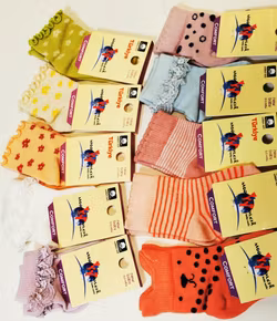 10 Par Barn-Baby strumpor 0-3 månad