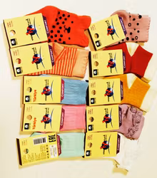 10 Par Barn-Baby strumpor 0-3 månad