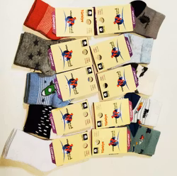 10 Par Barn-Baby strumpor 0-3 månad