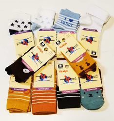 10 Par Barn-Baby strumpor 0-3 månad