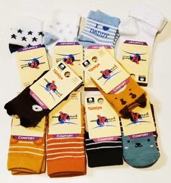 10 Par Barn-Baby strumpor 0-3 månad