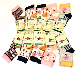 10 Par Barn-Baby strumpor 6-12 månad(17-21)