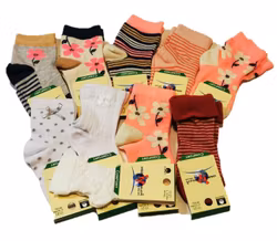 10 Par Barn-Baby strumpor 6-12 månad(17-21)