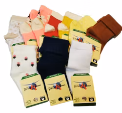 10 Par Barn-Baby strumpor 6-12 månad(17-21)