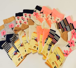 10 Par Barn-Baby strumpor 1-2 år (22-24)