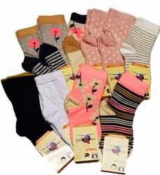 10 Par Barn-Baby strumpor 1-2 år (22-24)