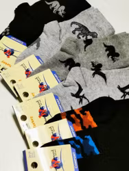 6 Par Barn-Baby strumpor 2-4 år(25-28)