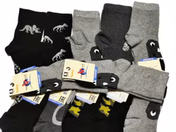 12 Par Barn-Baby strumpor 2-4 år(25-28)