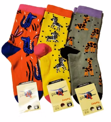 3 Par Barn-Baby strumpor 7-10 år (33-36)