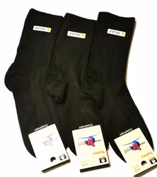 3 Par Barn-Baby strumpor 7-10 år (33-36)