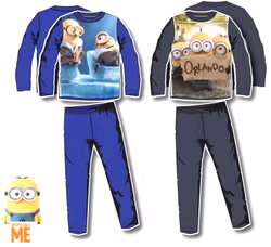 Minions - long fleece Pyjamas set -Mikro polar Fleece