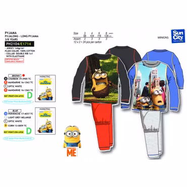 Minions - long Pyjamas set