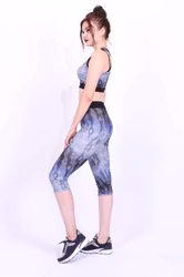 Sport set -leggings -Bustier BH tränings set-tränings tights