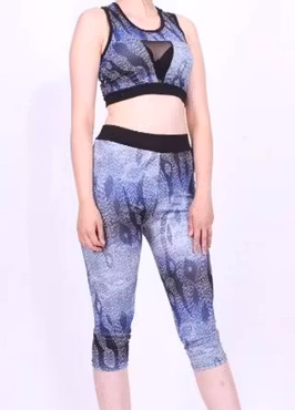 Sport set -leggings -Bustier BH tränings set-tränings tights