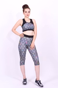 Sport set -leggings -Bustier BH tränings set-tränings tights