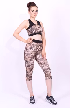 Sport set -leggings -Bustier BH tränings set-tränings tights