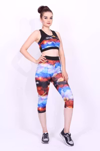 Sport set -leggings -Bustier BH tränings set-tränings tights