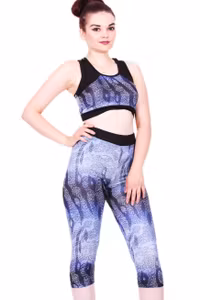 Träningskläder, Sport set -leggings -Bustier BH träningsset-tränings tights