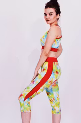 Träningsset, Träningskläder, Sport set -leggings -Bustier BH -tränings tights